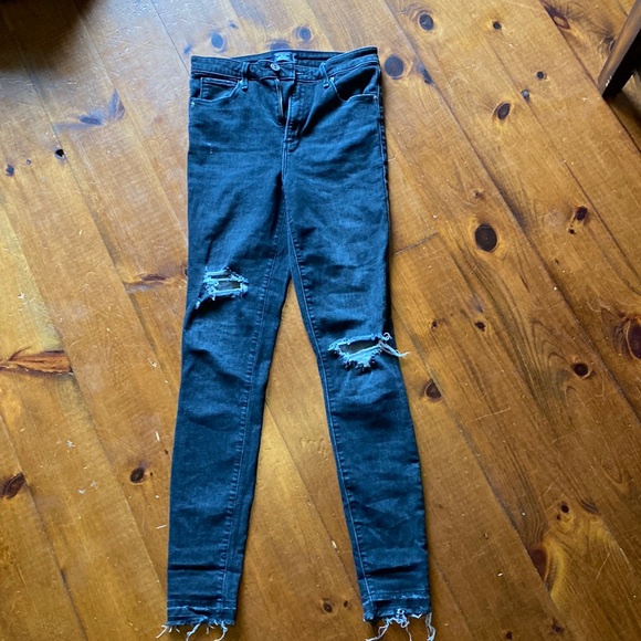 Abercrombie & Fitch Black Jeans - Picture 1 of 8